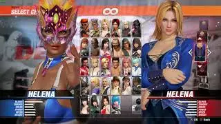 DOA 6 - Swap Mod - Various girls in Helena