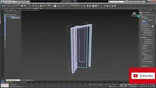 3ds max 2019#13 Creating a BiFold Door #freetutorial