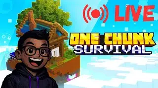 🟩 LIVE AO VIVO &ndash; ONE CHUNK | MINECRAFT BEDROCK 🟩