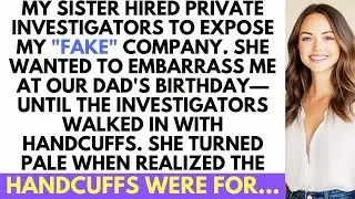 My Sister Hired Investigators to Prove I Lied About My Company, But They Came With Handcuffs For...