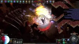 Path of Exile 2.4 selfcast spark abyss voidwalker version.