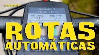 ROTAS AUTOMATICAS & CLIMBPRO no GARMIN EDGE 830 | projetopedal