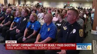 SOUTHPORT STRONG: Hundreds gather to honor victims of Southport deadly mass shooting