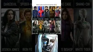 Best Street Level Superhero?🗿 #daredevil #punisher #shangchi #moonknight #spiderman #marvel #shorts