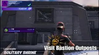 Visit Bastion Outposts - Fortnite Cipher Quest - Chapter 4 Season 1