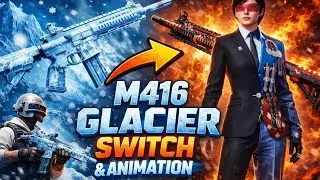 M416 GLACIER SWITCH ANIMATIONS IS COMING SOON ✨ 🌹 @Trickyzero7 