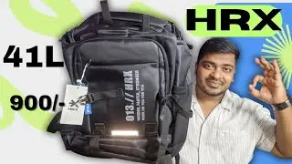 HRX 41L Backpack Review 🔥 Best Quality Backpack Under 1000/-