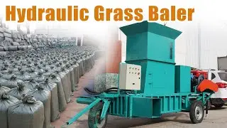 Automatic hydraulic silage baler &ndash; Fast and reliable baling #silage #baler #farming #agriculture