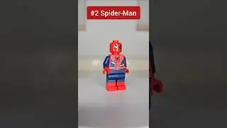 All 4 Minifigures from the Spider-Man vs. Doc Ock Subway Train Scene 🚝 Lego Set #lego #shorts
