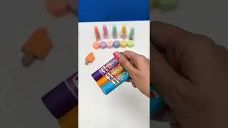 DIY SLIME with 1 GLUE STICK! 😱🤔 How to Make Slime WITHOUT Borax AT HOME!