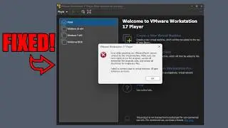 Как исправить ошибку &laquo;Ошибка при включении: VMware Player не может подключиться к виртуальной маш...