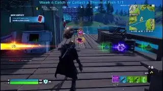 Week 4 Catch or Collect a Thermal Fish I Fortnite