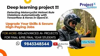 Detecting Motorcyclist Helmet Rule Violations Automatically with Tensorflow & Keras in OpenCV