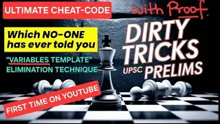 UPSC PRELIMS: Evidence based 'VARIABLES' Elimination Technique unlocked !! #upscprelims