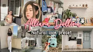 Alliana Dolina inspired lightroom preset | minimalist feed | natural look edit | no filter edit