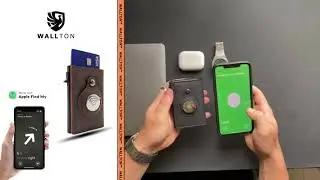 SLIDE AIRTAG WALLET von WALLTON&trade;