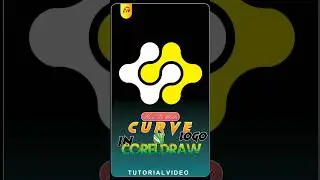 Easy logo technique in coreldraw 👍 #graphicdesign #ytshorts #logodesign #anasgraphics