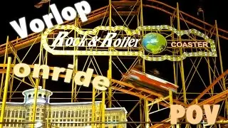 Rock&Roller Coaster - Vorlop // onride POV // Hamburger Winterdom 2016