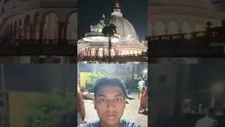 mayapur skon Mandir ka rat me darsan|mini vlog| #shorts #vlog #mayapur #rat #darshan