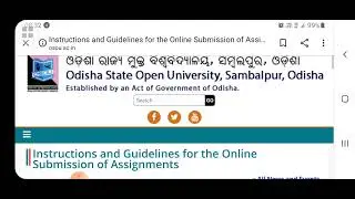 #OSOU #AssignmentExam-2022 କେମିତି କରିବେ assignment submit?Username, Password ପାଇବେ କେମିତି?