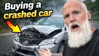 Восстановление дешевого разбитого турбированного Nissan Pulsar.