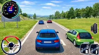 Real Driving Simulator 2026 | Multiple Cars Driving On Highway Game | Android Car Gameplay 