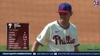 Бейсбол на русском. MLB 2021, 16 июля. Филадельфия Филлис VS Майами Марлинс
