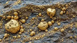 Treasure Hunting: Discovered Massive Gold in Rocky Terrain