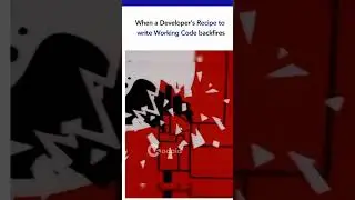Working Code backfires | #shorts #powerpuffgirls #softwaredeveloper