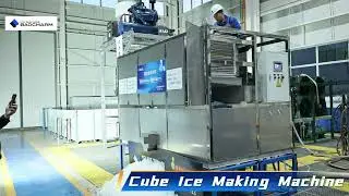 BAOCHARM Cube Ice Machine: 6 Tons Daily, Price of 5 Tons #baocharmicemachine #icecubemaker #cubeice