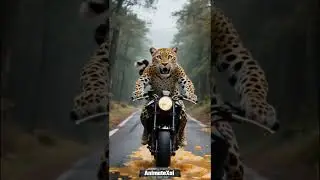 This Leopard Turned the Dog Into a Joke! 😂 #WildComedy