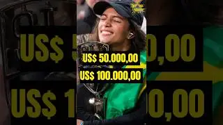Quanto Rayssa Leal faturou ao ser campe&atilde;?