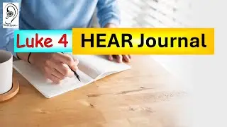 Luke 4 Bible Study | HEAR Journaling Method #HEARJournaling #BibleStudy #Luke4
