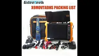What are the functions of X9MOVTADHS CCTV Tester Monitor 12-in-1 Full Function Professional tester