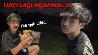 LUKY LAGI NGAPAIN..?? Menyendiri dibelakang saat latihan!!