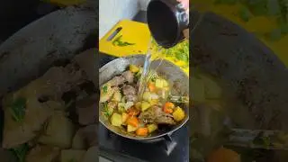 Tasty Chicken Stew Recipe 🐔🍲 With Mixed Vegetable 🇧🇩🇮🇳In Ahmedabad Daily Vlog #shortvideo