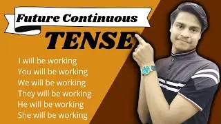 Future continuous tense with example| Explained in hindi| #growyourenglish