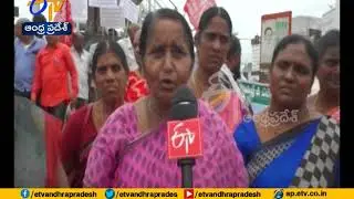 Agrigold victims stage protest at Guntur & Kadapa