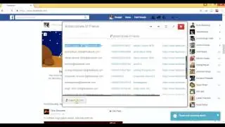 how to extract mobile number from facebook