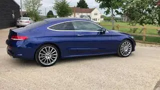 Mercedes c200 coupe blue 2017  67 for sale @ Auto 2000 Epping