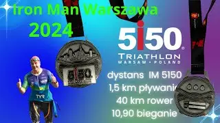 Iron Man 5150 Warsaw 2024 M&oacute;j debiut w Iron Man na dystansie olimpijskim