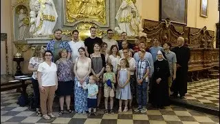 Występ w Bazylice Grobu Bożego w Miechowie chóru Voce Angeli z Krakowa