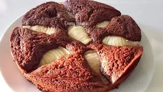 Gâteau poires chocolat