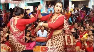 Teej ma Aama samuha haru ko naach | Live Teej Mela | Batulechour | 2075 - Part 4