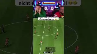 Gegner sieht ganze Halbzeit nicht einmal den Ball 😂🤣