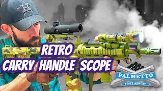 Обзор распаковки прицела Barska 4X20 с ручкой для переноски, $80, Amazon