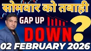 nifty prediction for tomorrow 02-02-2026 market prediction tomorrow, sensex rxpiry