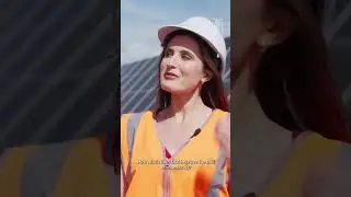Visit an industrial solar farm with me