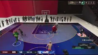 NBA 2K26 Dropping off trash talking yn.