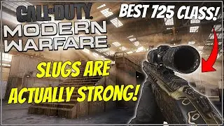 SHOTGUN SNIPER HYBRID! Best 725 Slug Class Setup in Modern Warfare! (Multiplayer)